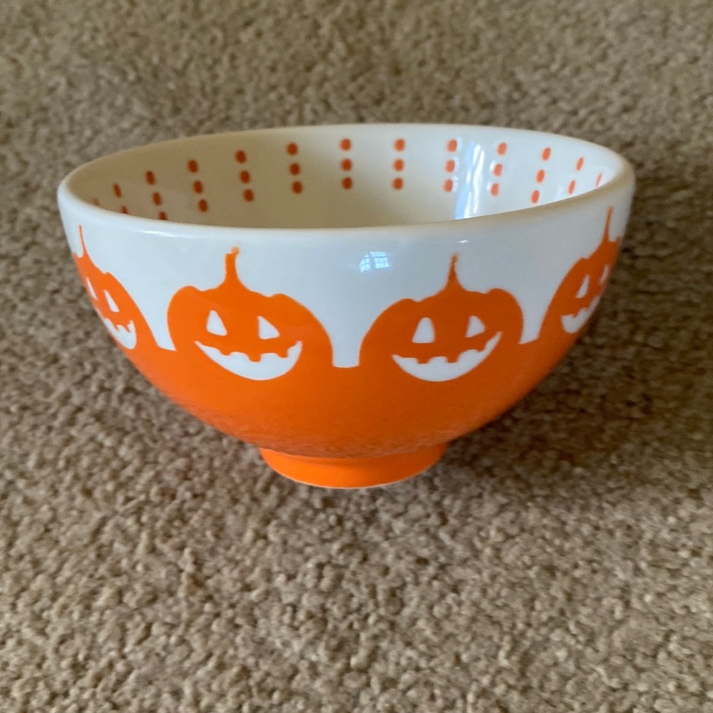 Tag Orange Halloween Bowl